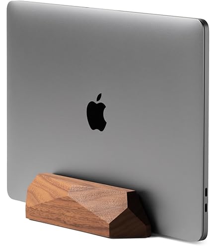 Amazon.com: Oakywood Dual Laptop Dock, Vertical Laptop Stand Wood